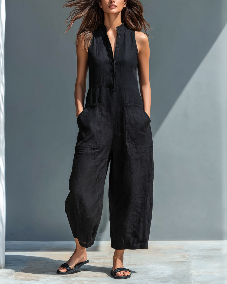 Sofia™ | Combinaison longue en lin