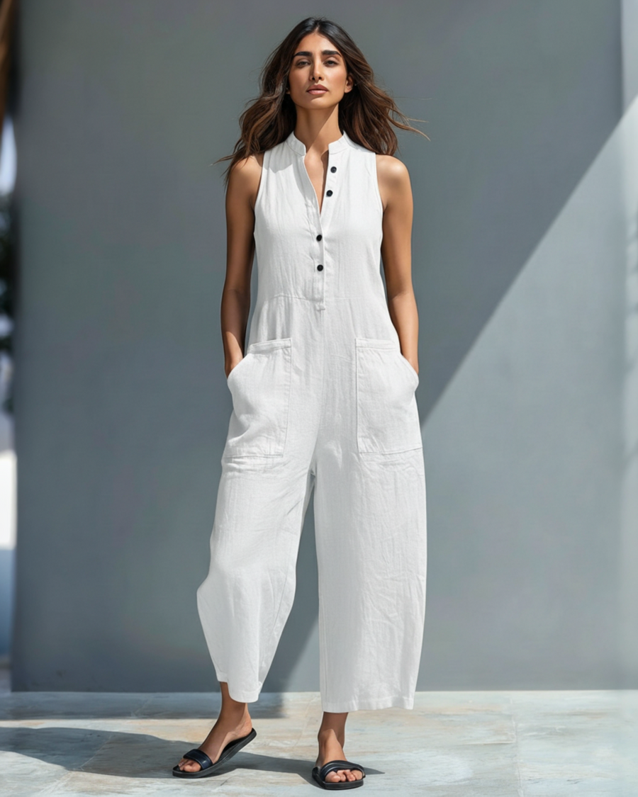 Sofia™ | Combinaison longue en lin