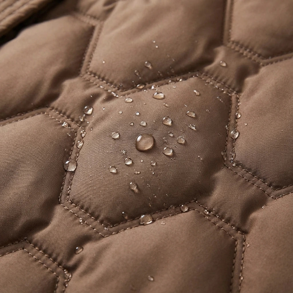 Ava | Womens Longline Hooded Down Coat Fall Parka