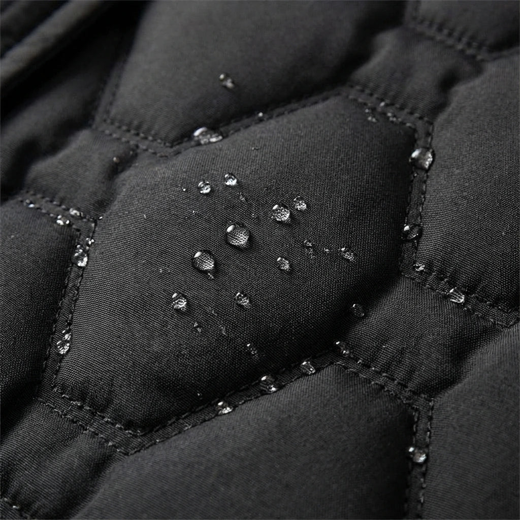 Ava | Womens Longline Hooded Down Coat Fall Parka