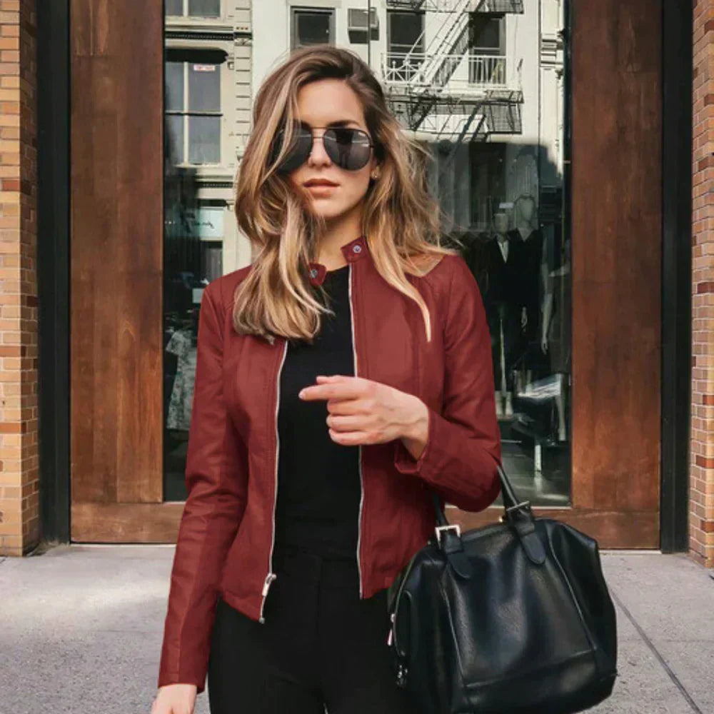 Sophia | Women's Leather Jacket