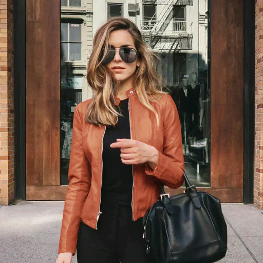 Sophia | Women's Leather Jacket