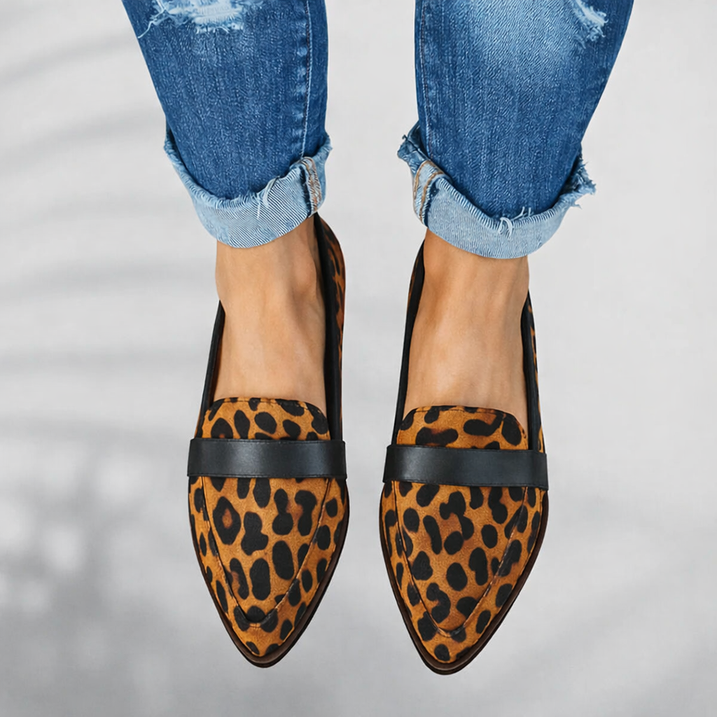 Juniper | Women's Black Pointed Toe Loafers