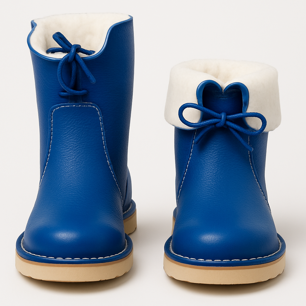 Sophia | Women's Lace Up Genuine Leather Mid Calf Boots