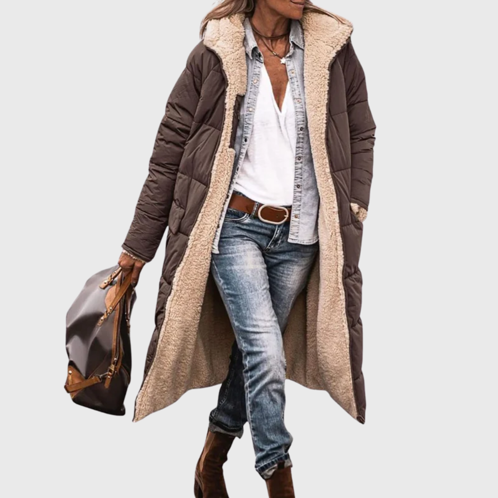 Lucinda | Women's Reversible Puffer Winter Coat