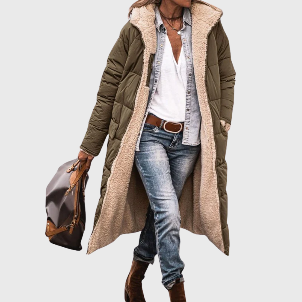Lucinda | Women's Reversible Puffer Winter Coat