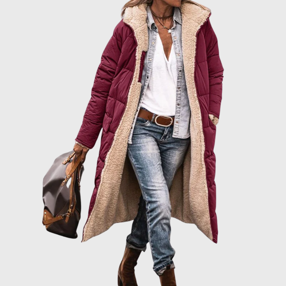 Lucinda | Women's Reversible Puffer Winter Coat