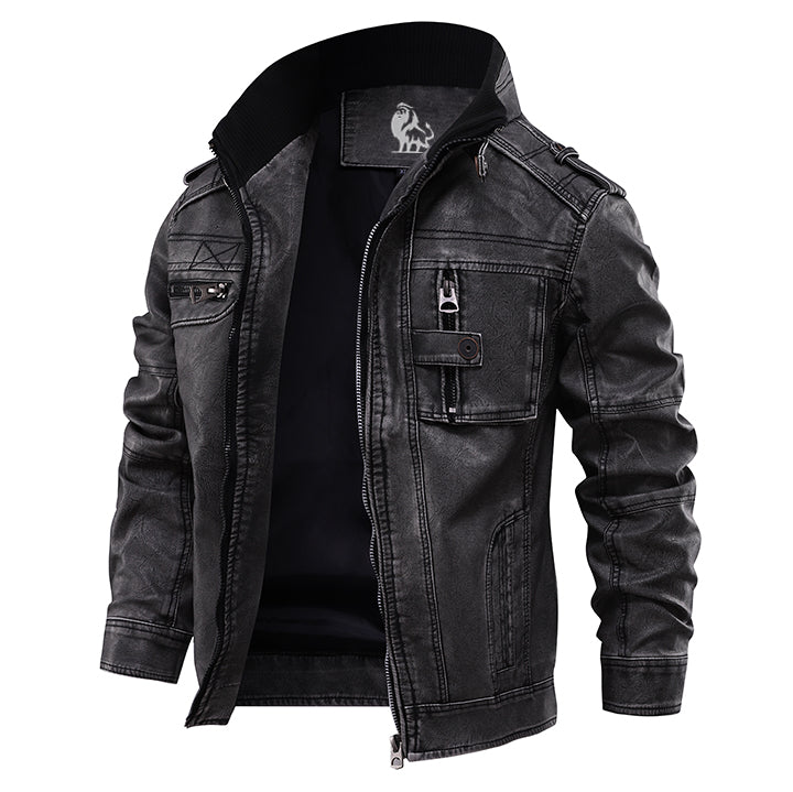 Hudson | Biker Leather Jacket