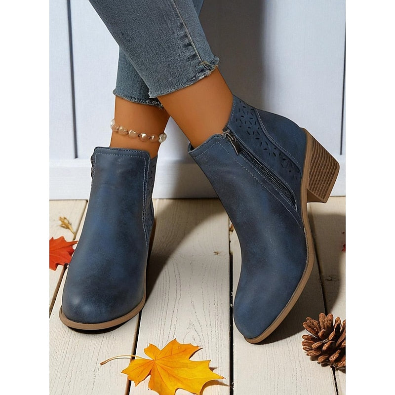 Marveld | Women's Cutout Ankle Boots