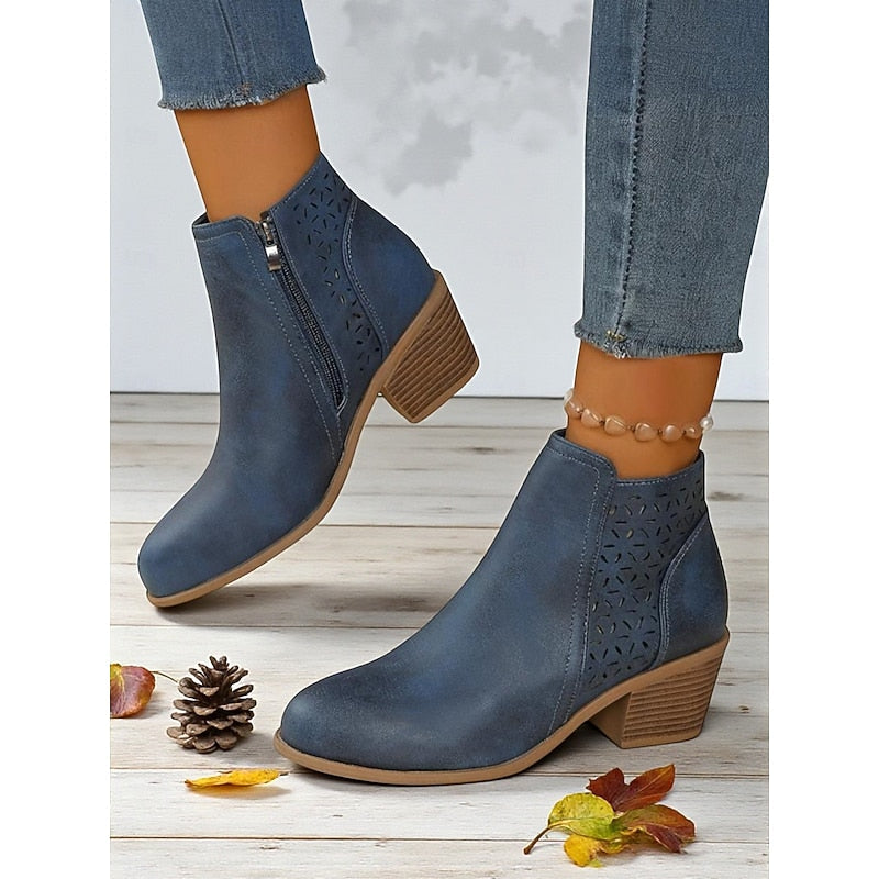 Marveld | Women's Cutout Ankle Boots