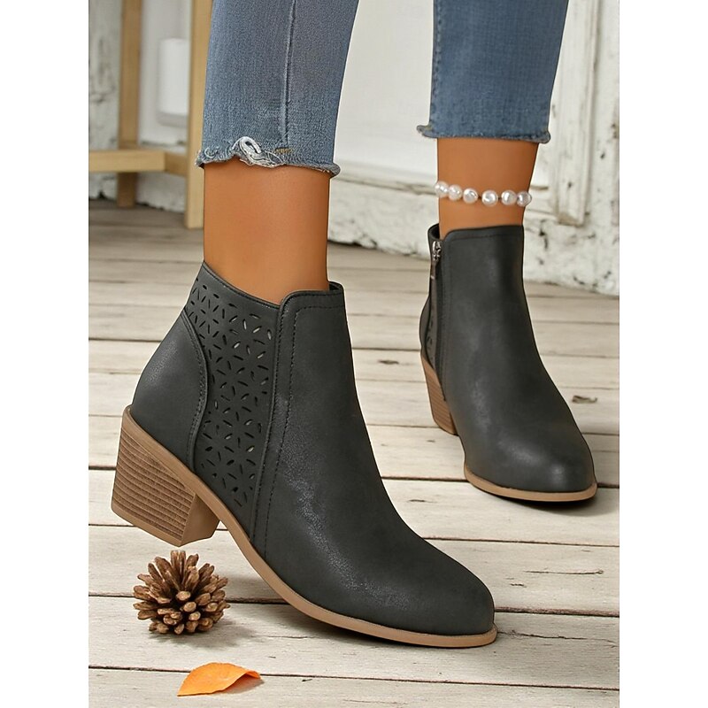 Marveld | Women's Cutout Ankle Boots