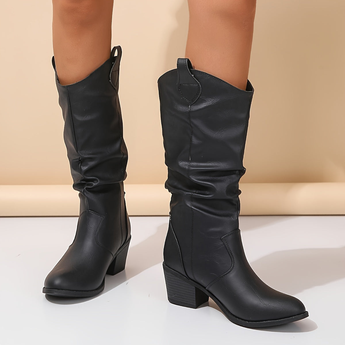 Orvaine | Women's Slouchy Western Boots
