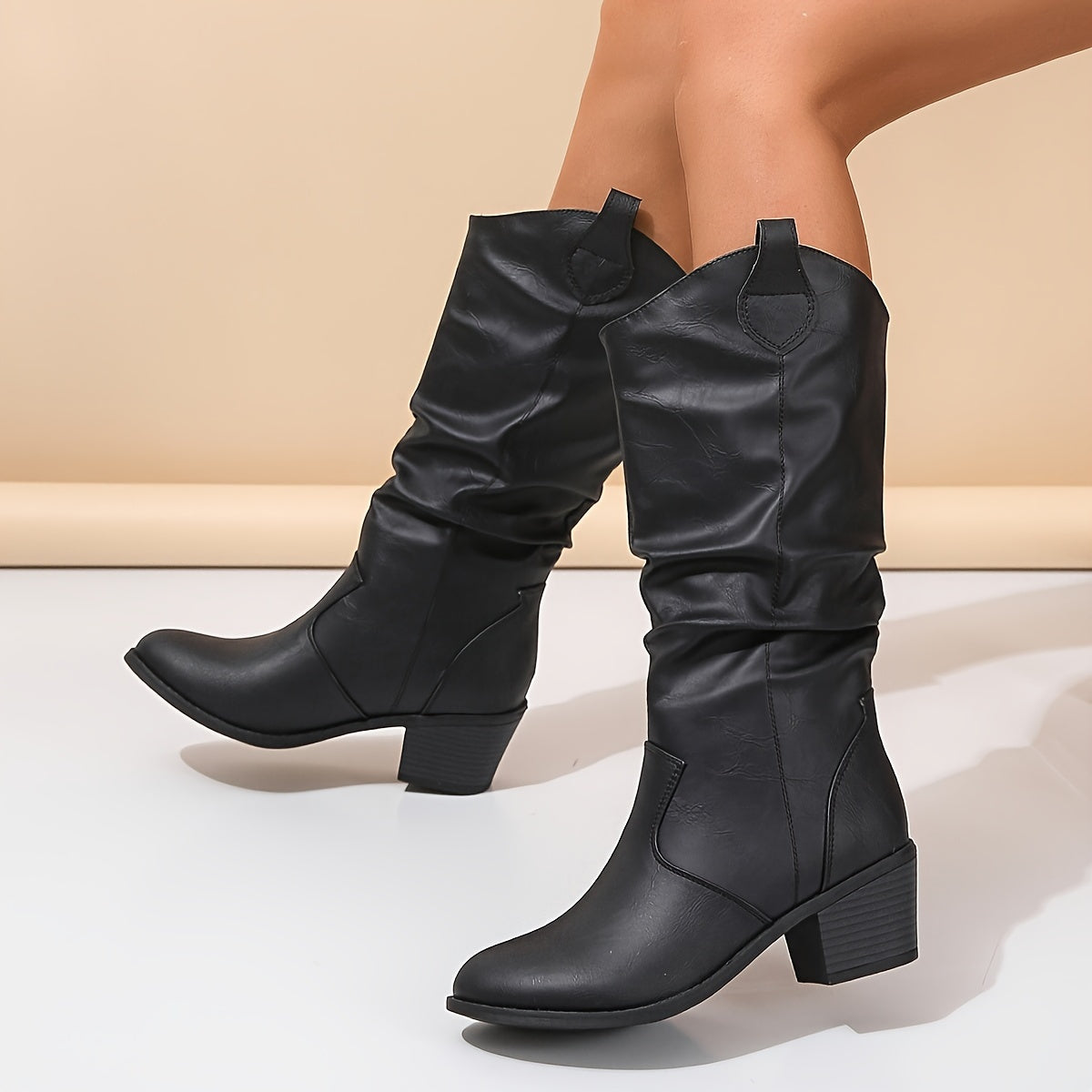 Orvaine | Women's Slouchy Western Boots
