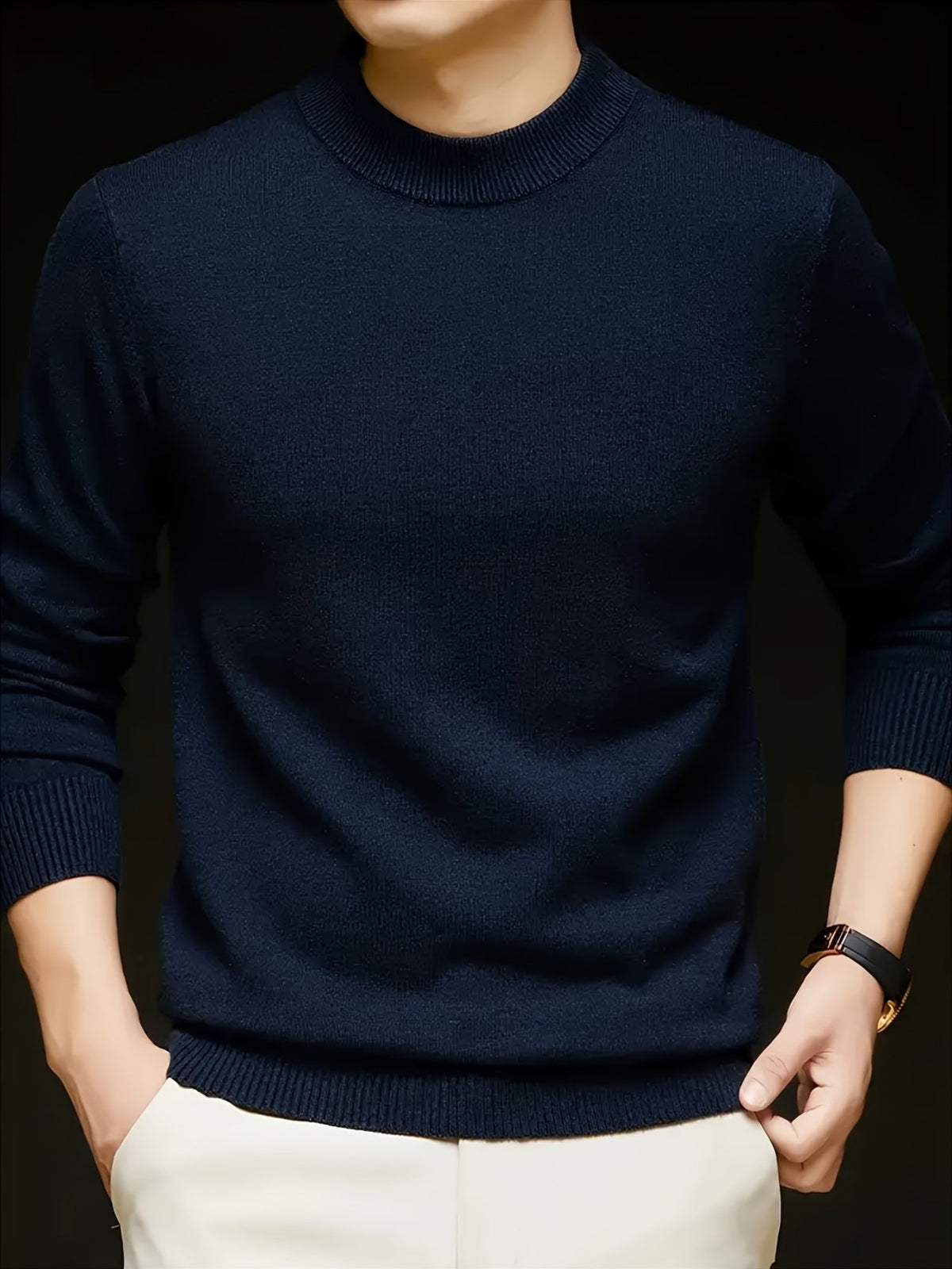 Radford | Men's Warm Mock Neck Sweater