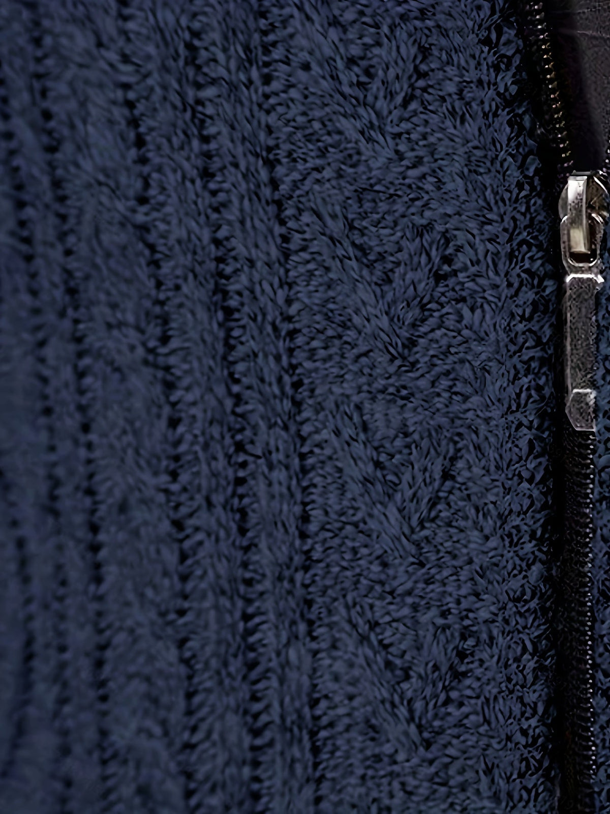 Rowland | Men's Cozy Cable Knit Zip Cardigan