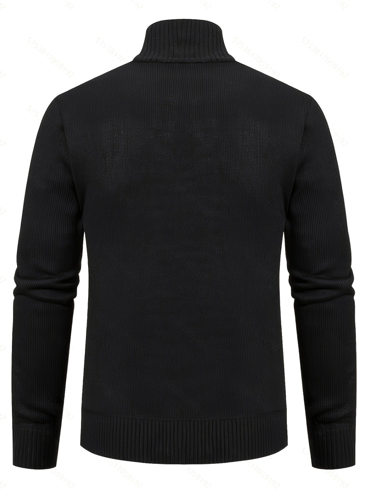 Rowland | Men's Cozy Cable Knit Zip Cardigan