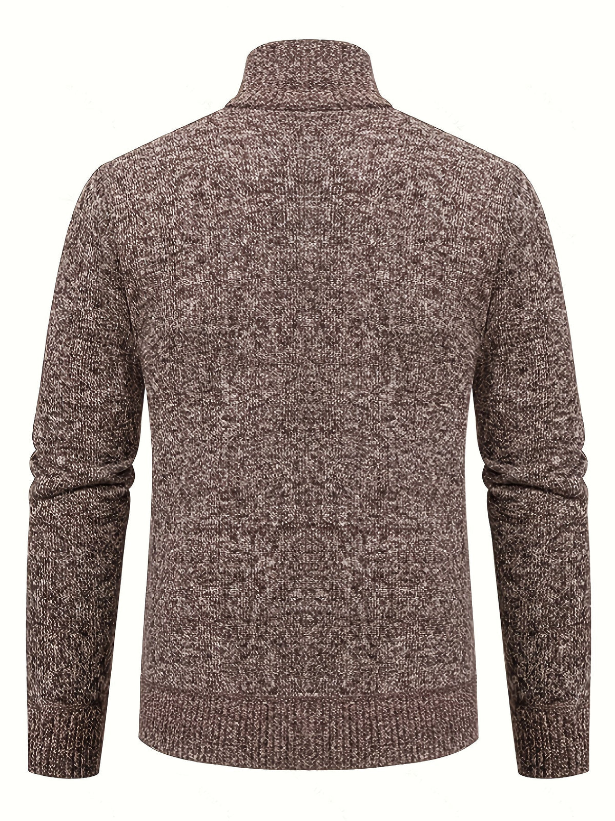 Rowland | Men's Cozy Cable Knit Zip Cardigan