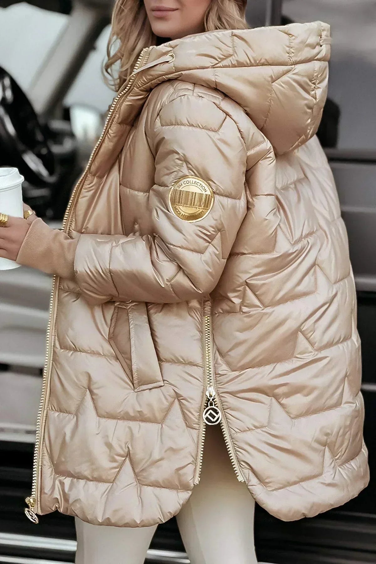 Seraphia | Women's Quilted Puffer Winter Coat