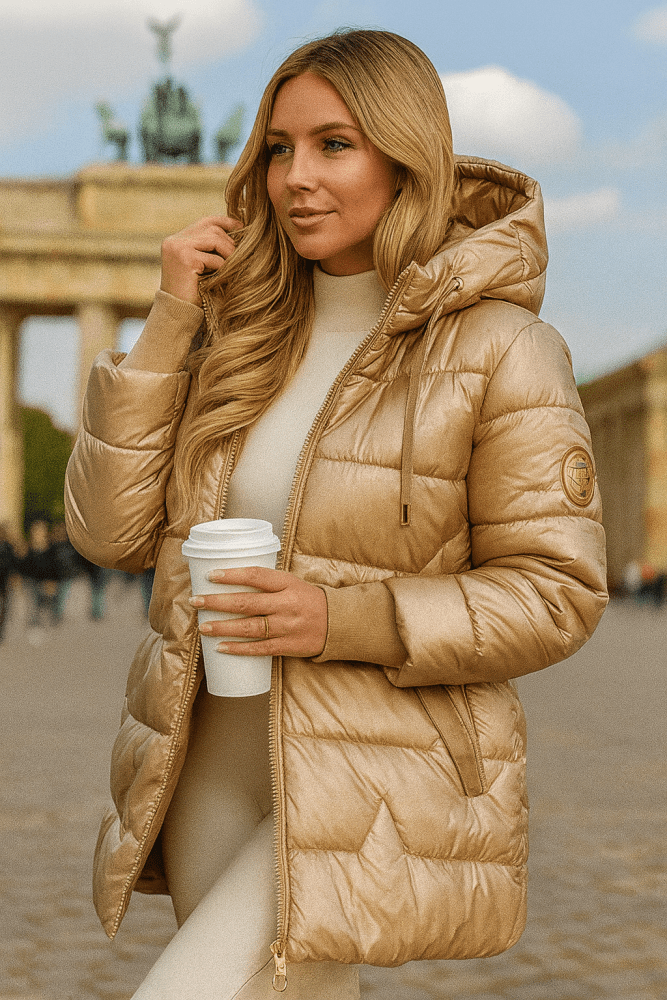 Seraphia | Women's Quilted Puffer Winter Coat