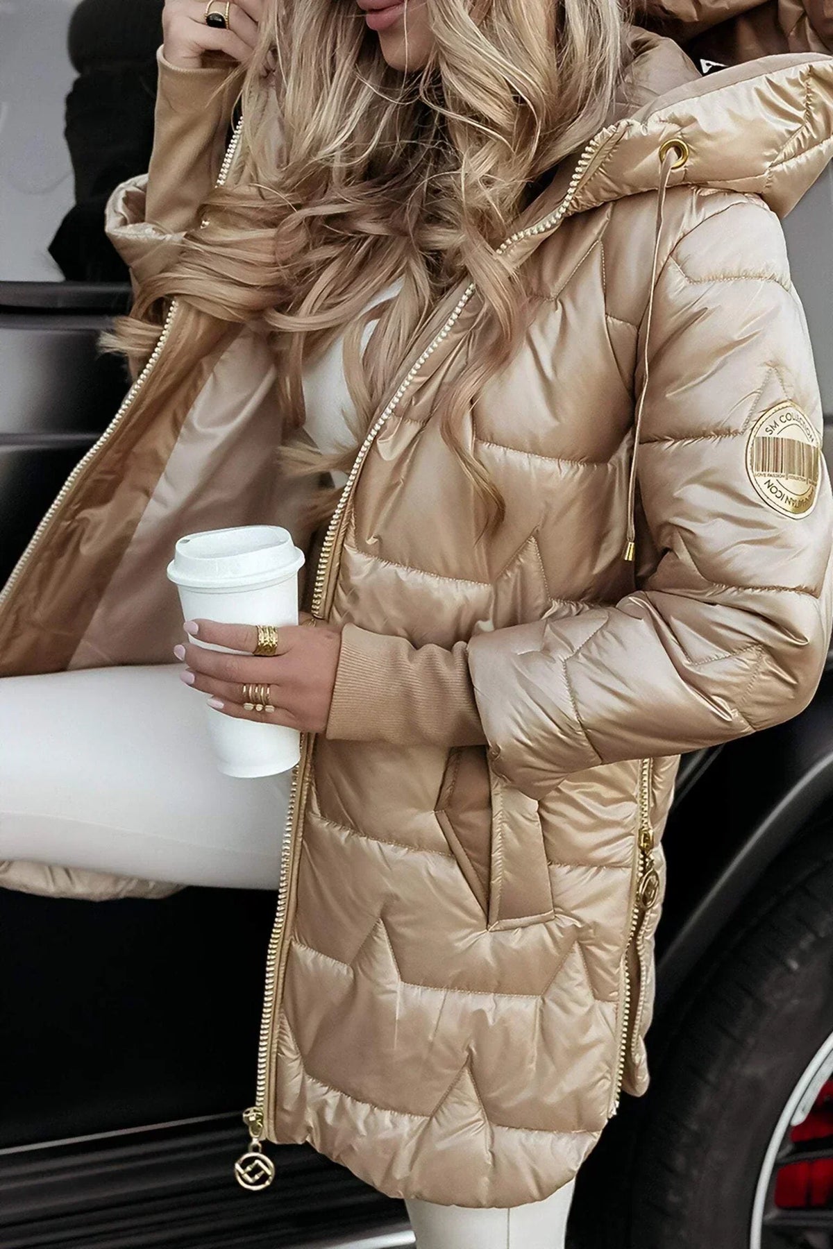 Seraphia | Women's Quilted Puffer Winter Coat