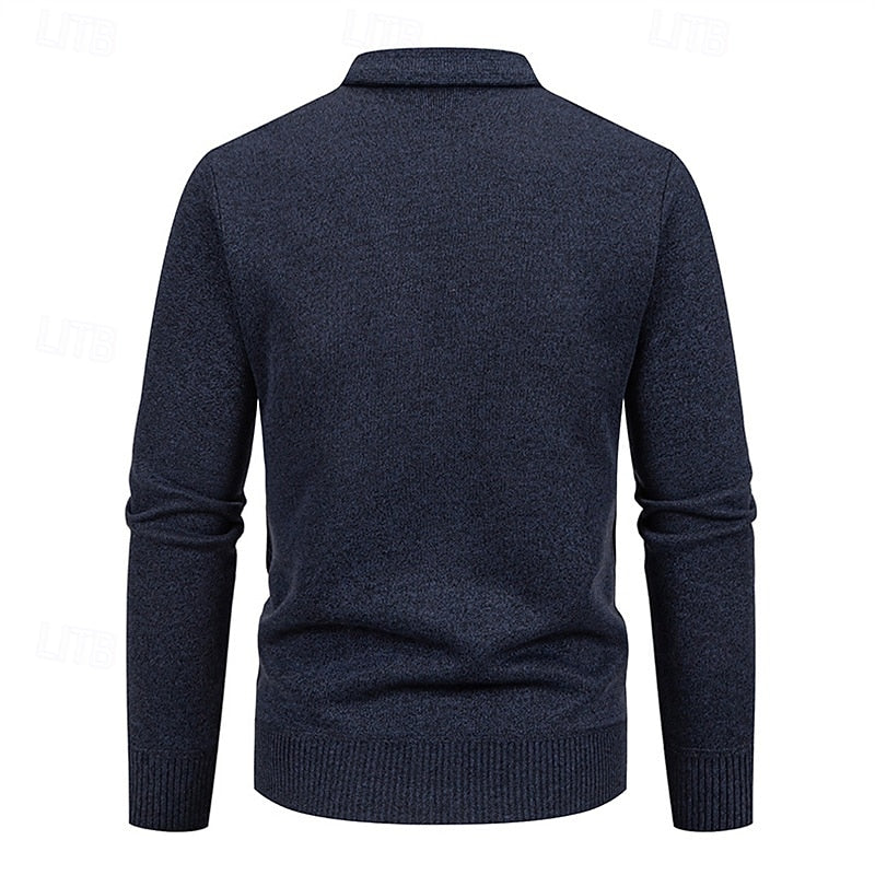 Shelbourne | Men's Warm Argyle Cardigan