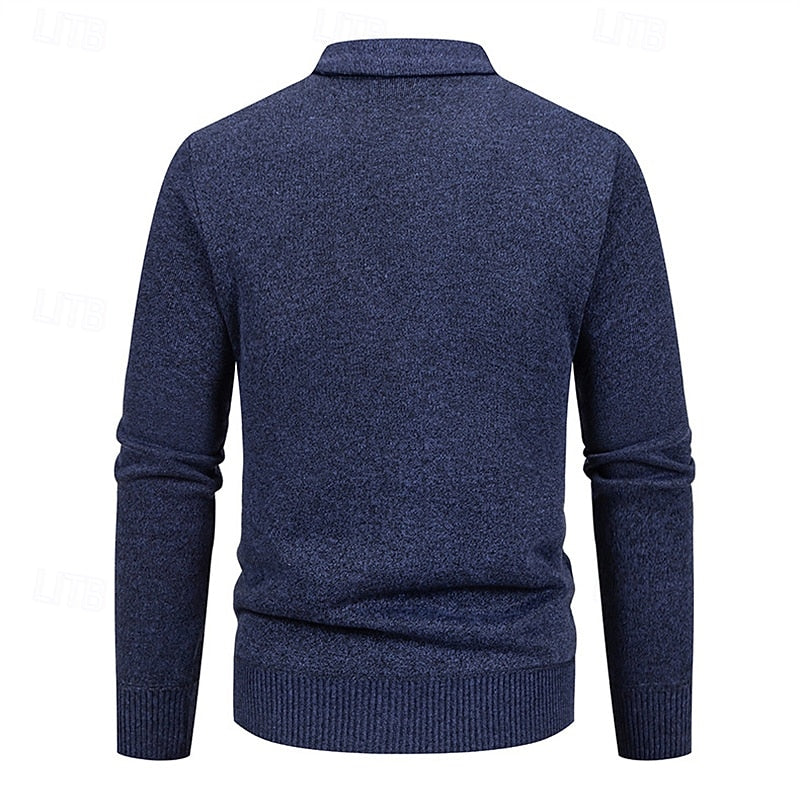 Shelbourne | Men's Warm Argyle Cardigan