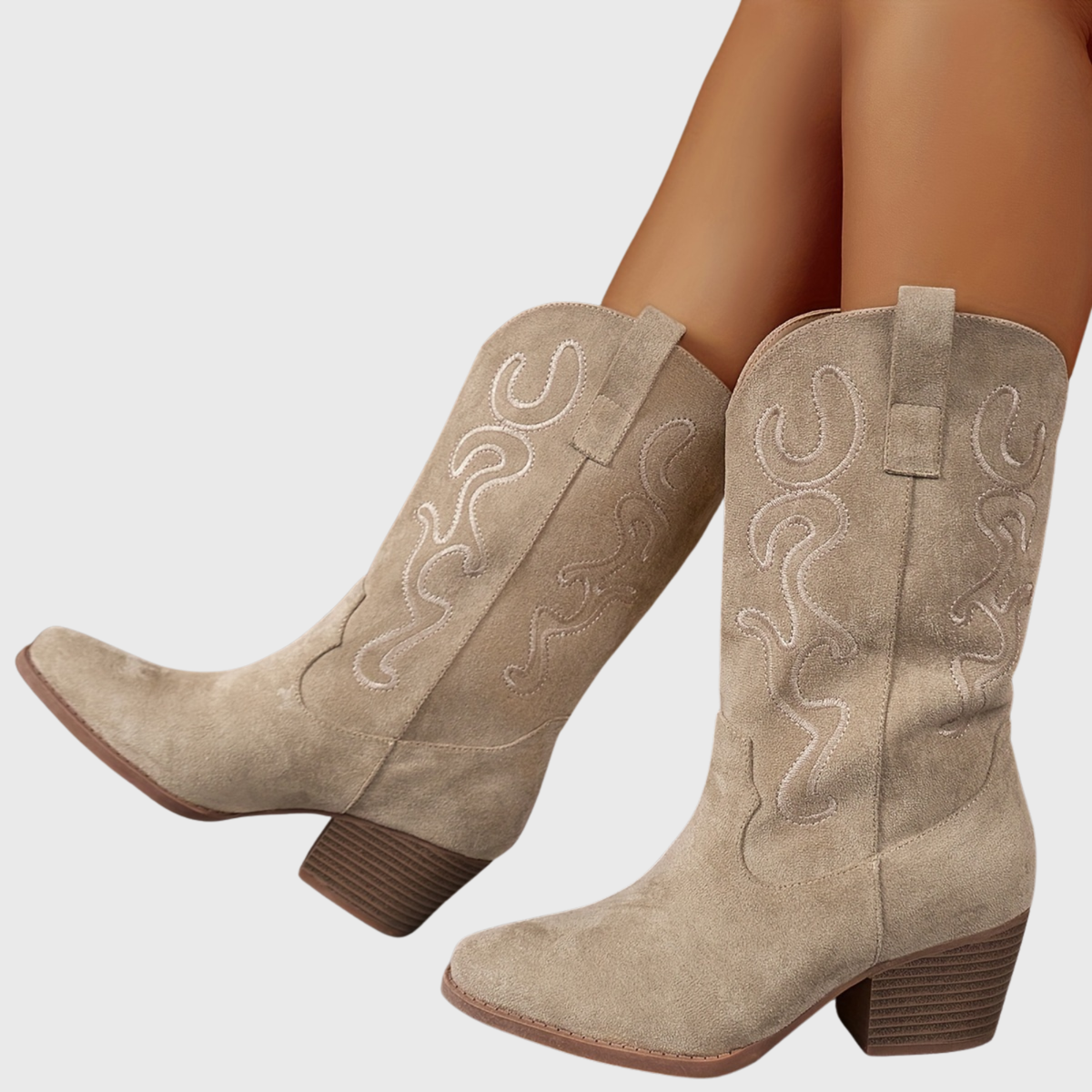 Solène | Women's Tonal Western Boots