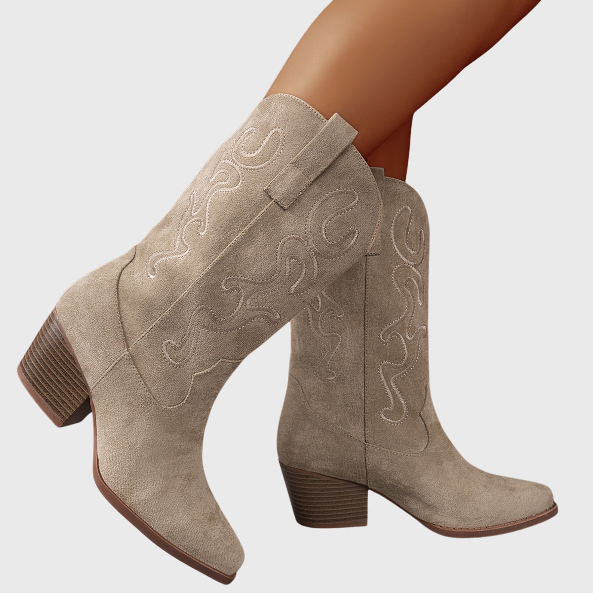 Solène | Women's Tonal Western Boots
