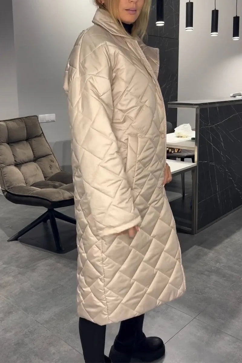 Solveth | Women's Leopard-Lined Winter Coat