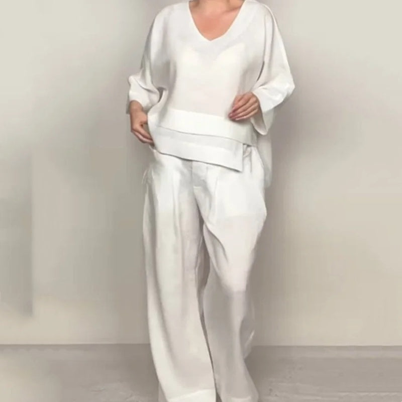 Noa | Ensemble Minimaliste Ample en Deux Pièces
