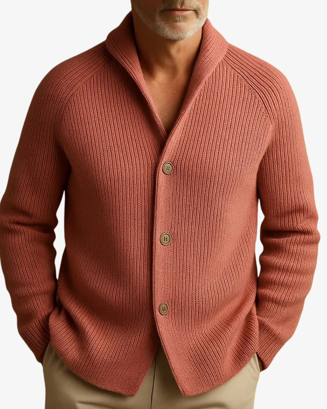 Stellan | Men's Cozy Stand Collar Cardigan