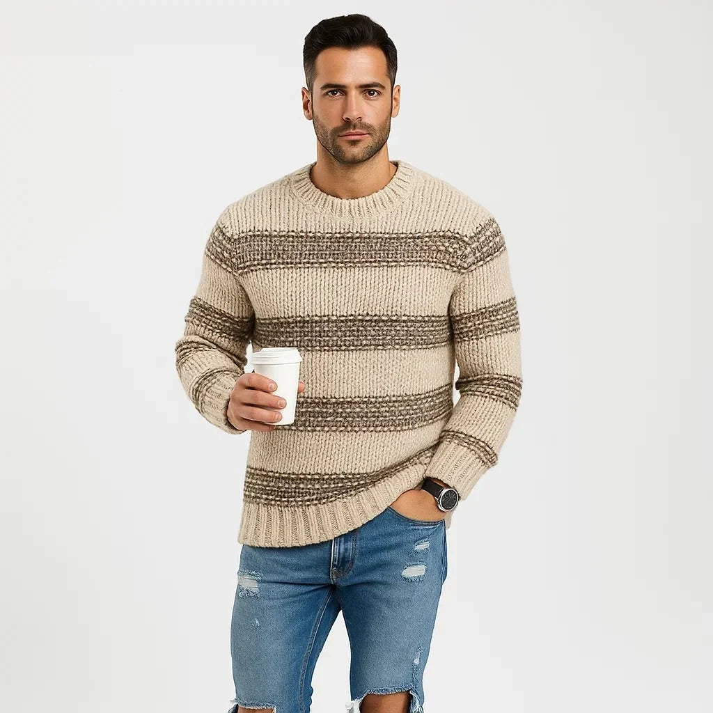 Jeff | Men's Classic Winter Knit Sweater