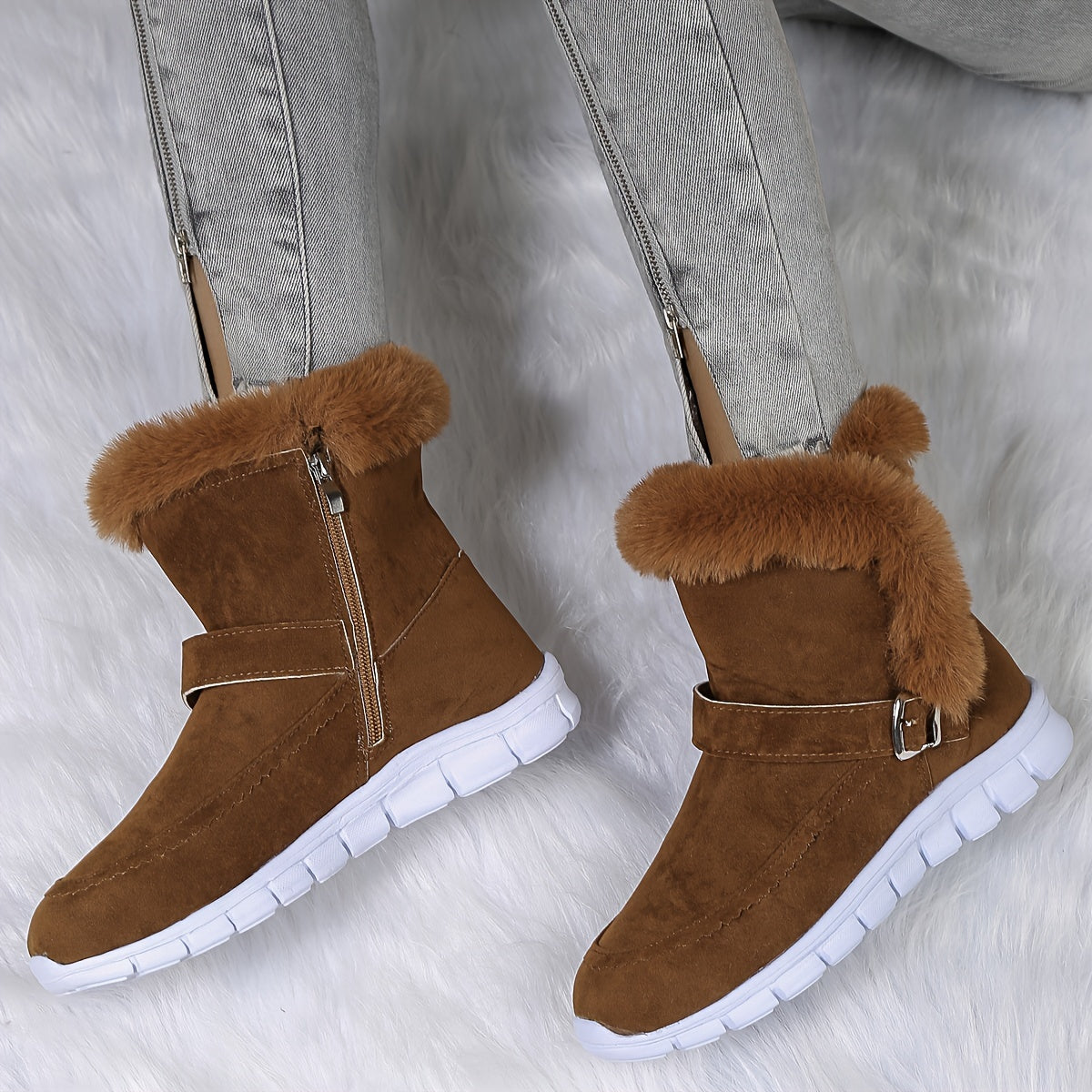Sylveth | Women's Plush-Lined Winter Boots