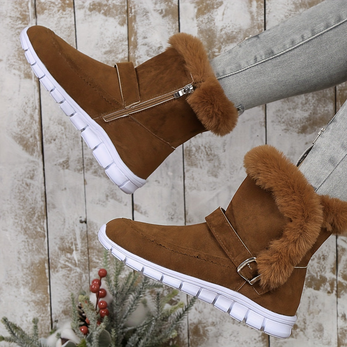 Sylveth | Women's Plush-Lined Winter Boots