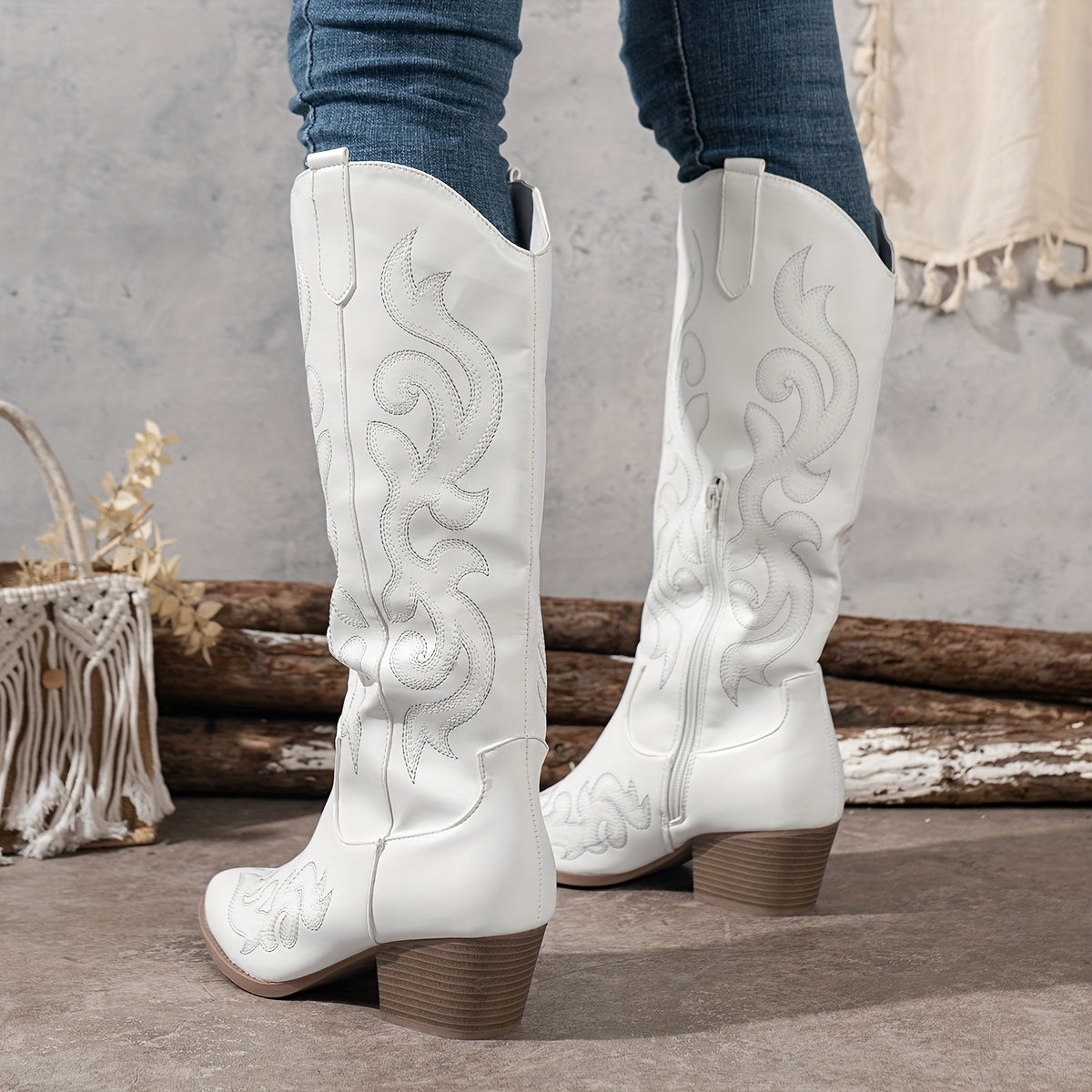 Tamsin | Women's Embroidered Western Boots
