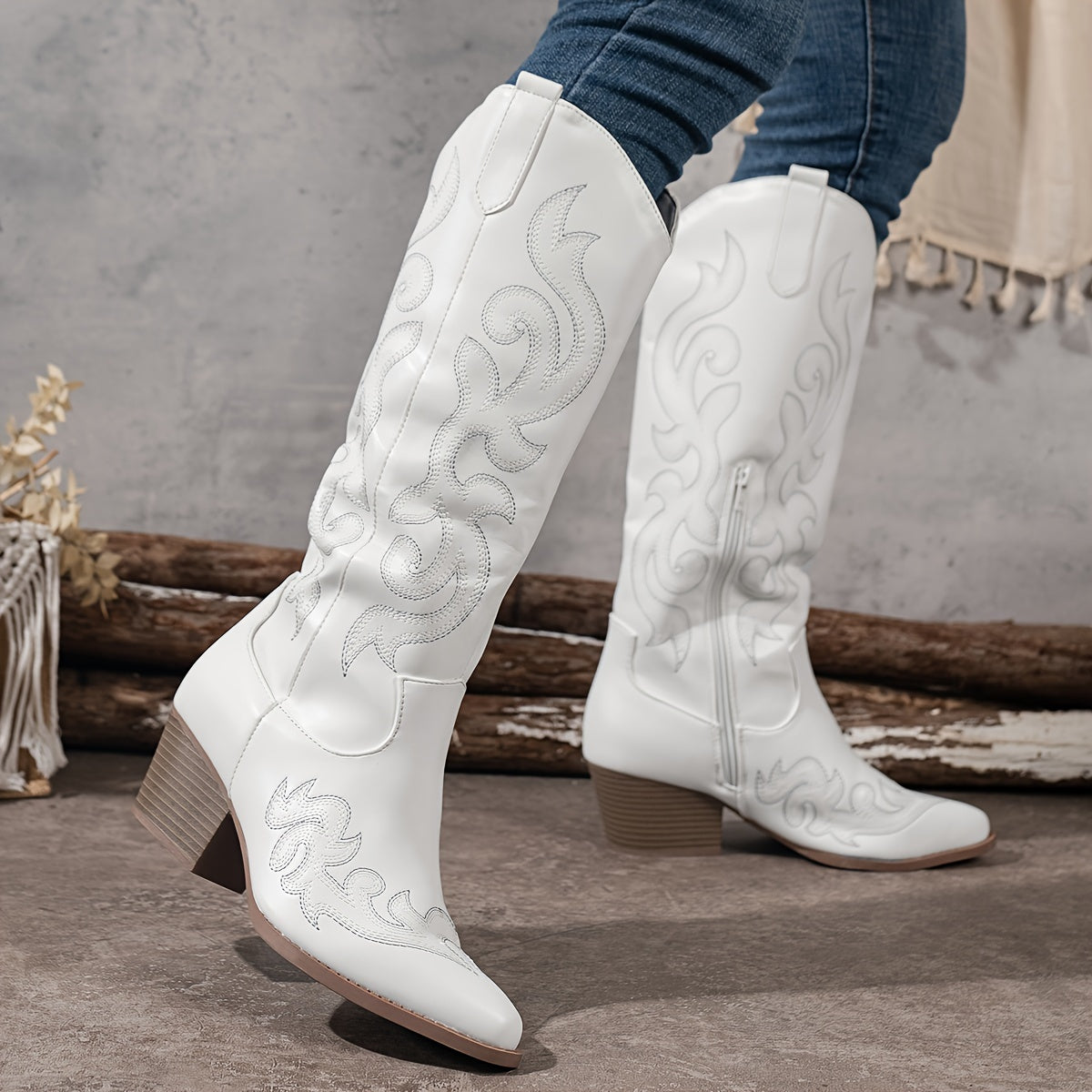 Tamsin | Women's Embroidered Western Boots
