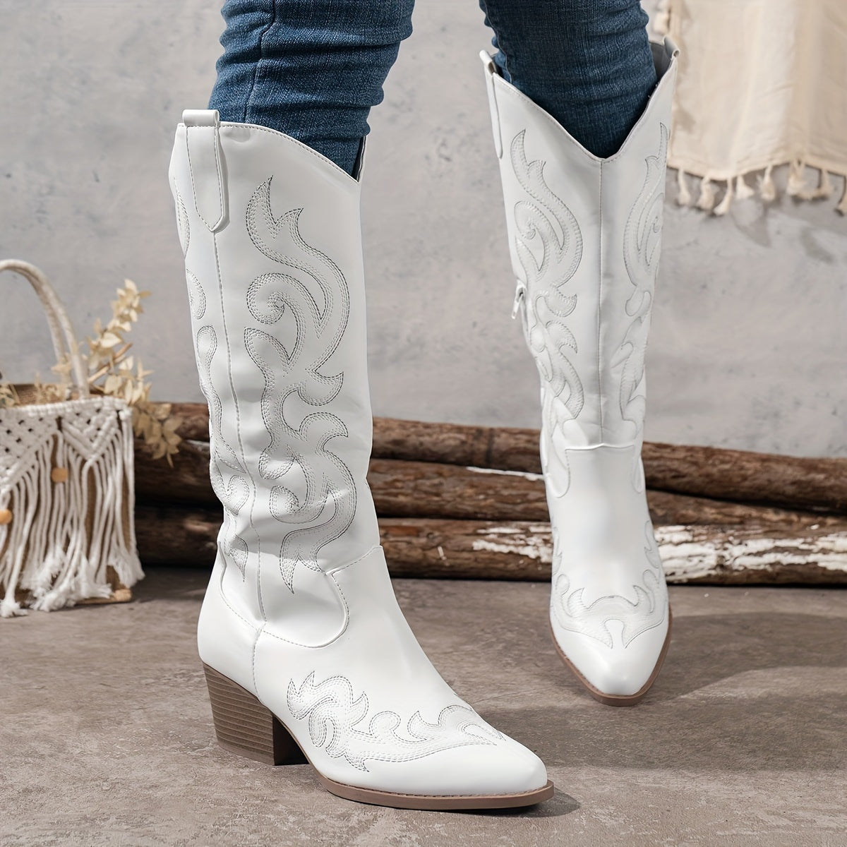 Tamsin | Women's Embroidered Western Boots