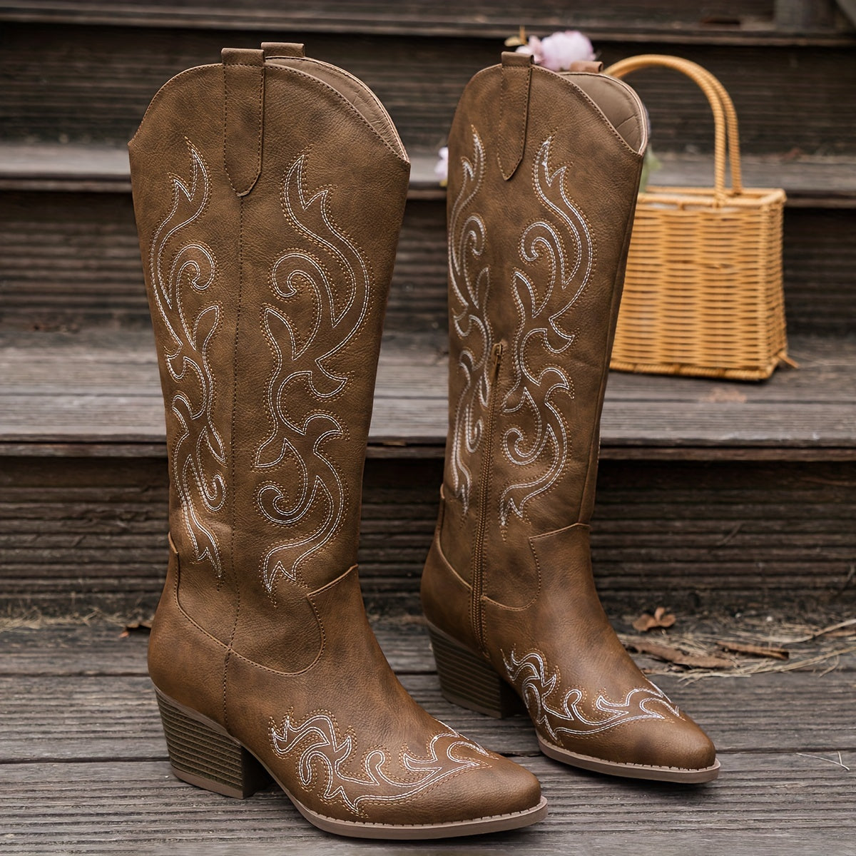 Tamsin | Women's Embroidered Western Boots