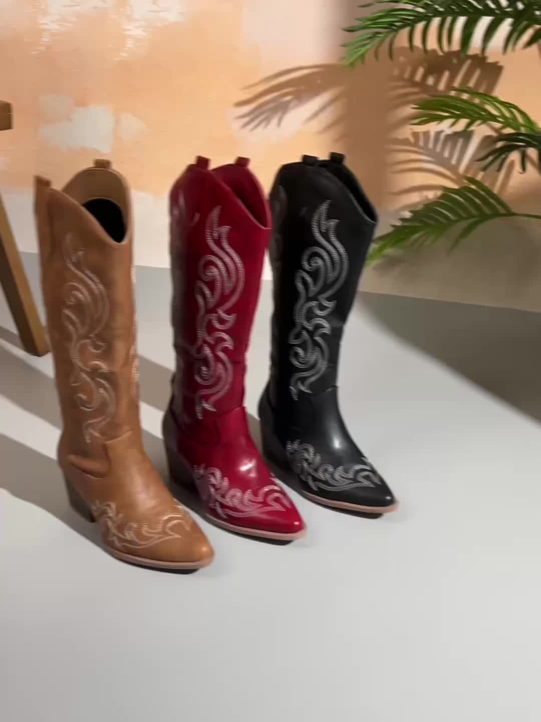 Tamsin | Women's Embroidered Western Boots
