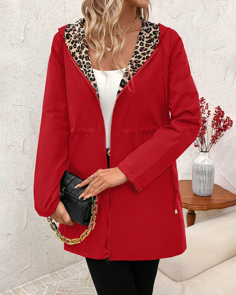 Tempest | Women's Reversible Leopard Coat