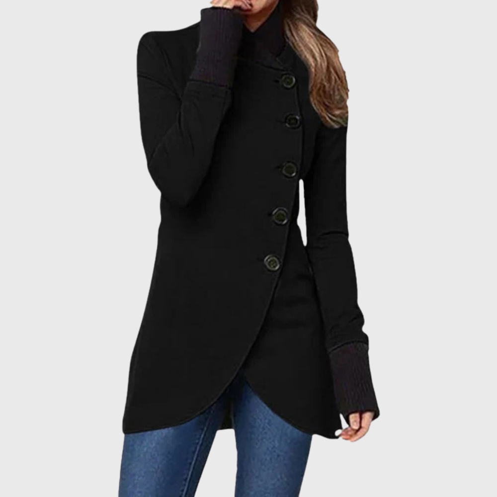 Thaddea | Women's Button-Front Winter Coat
