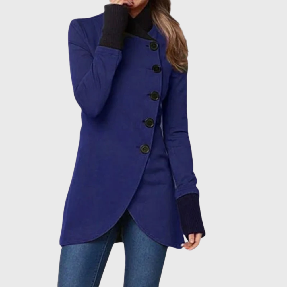 Thaddea | Women's Button-Front Winter Coat