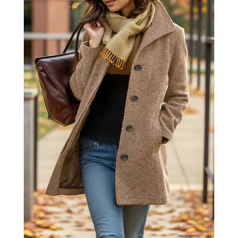 Thalindra | Women's Purple Winter Coat