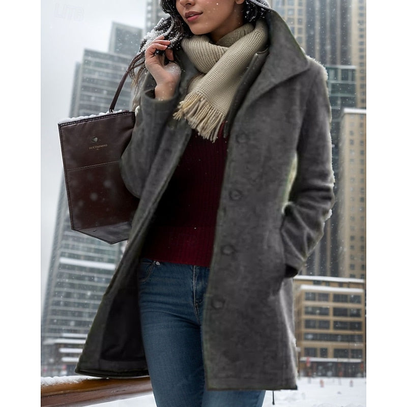 Thalindra | Women's Purple Winter Coat