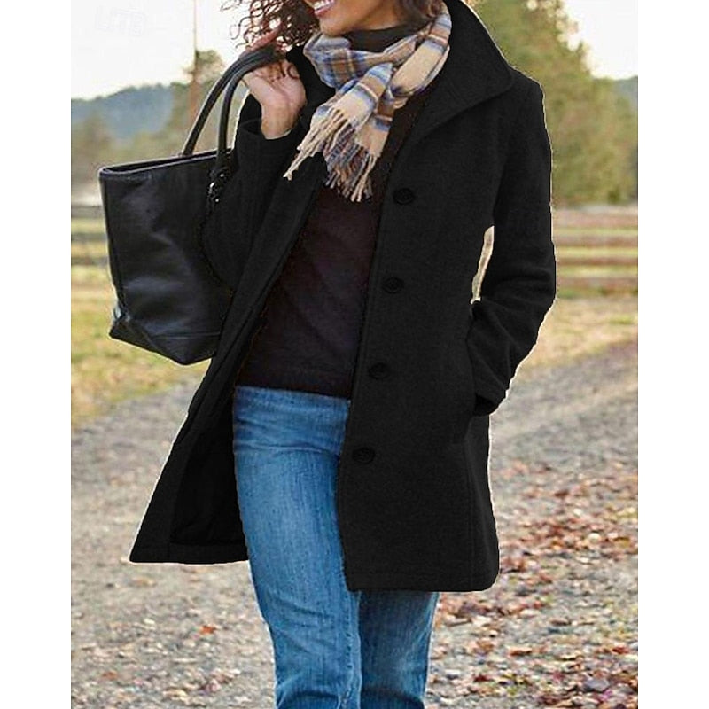 Thalindra | Women's Purple Winter Coat