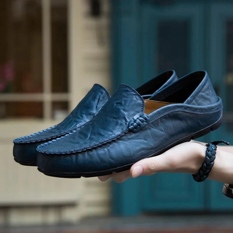 Theodore Leather Driving Loafers