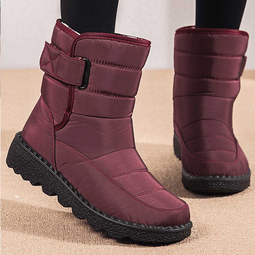 Thessvine | Women's Fleece-Lined Winter Snow Boots