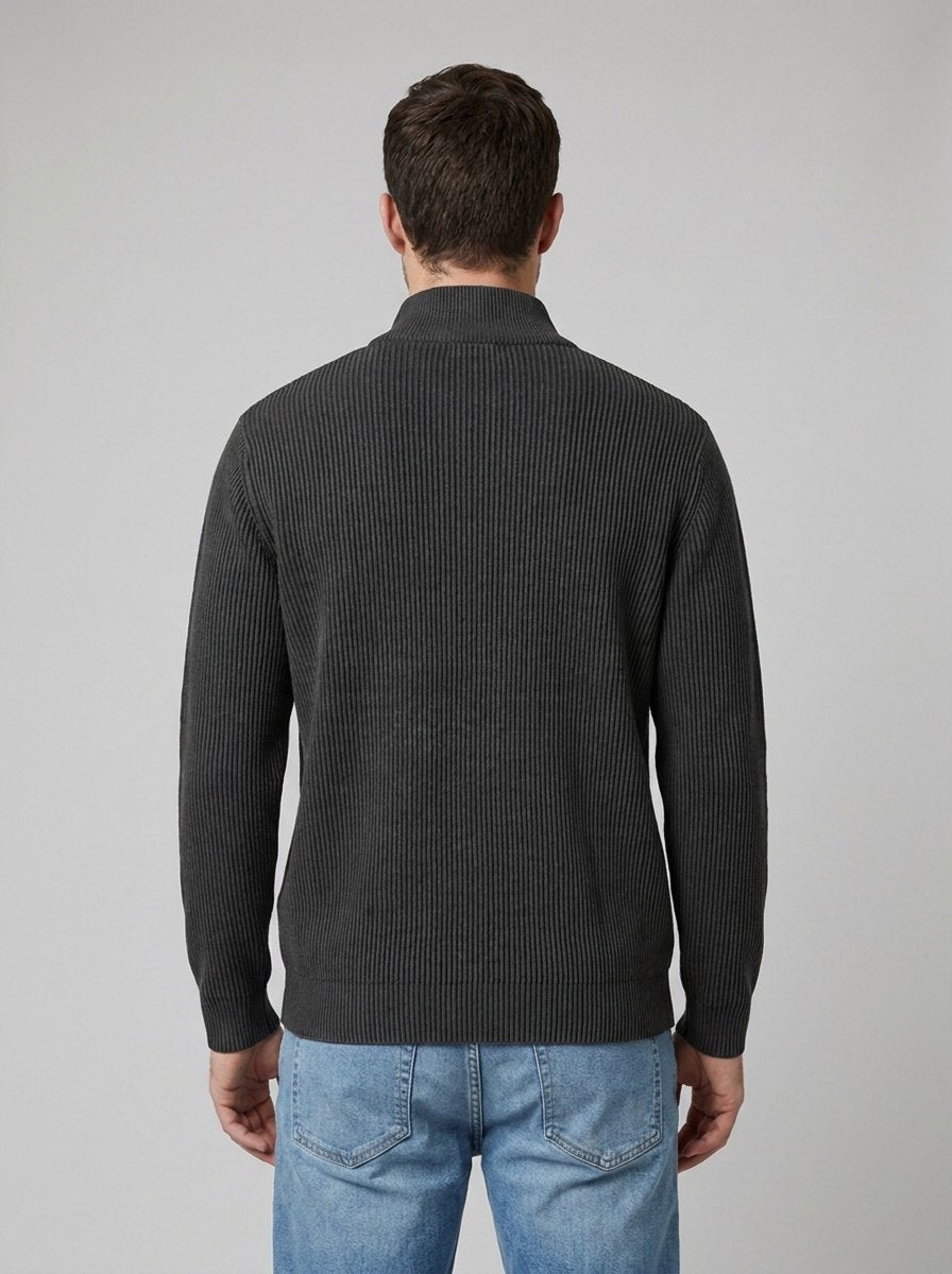 Aero | Men's Half-Zip Knit Sweater