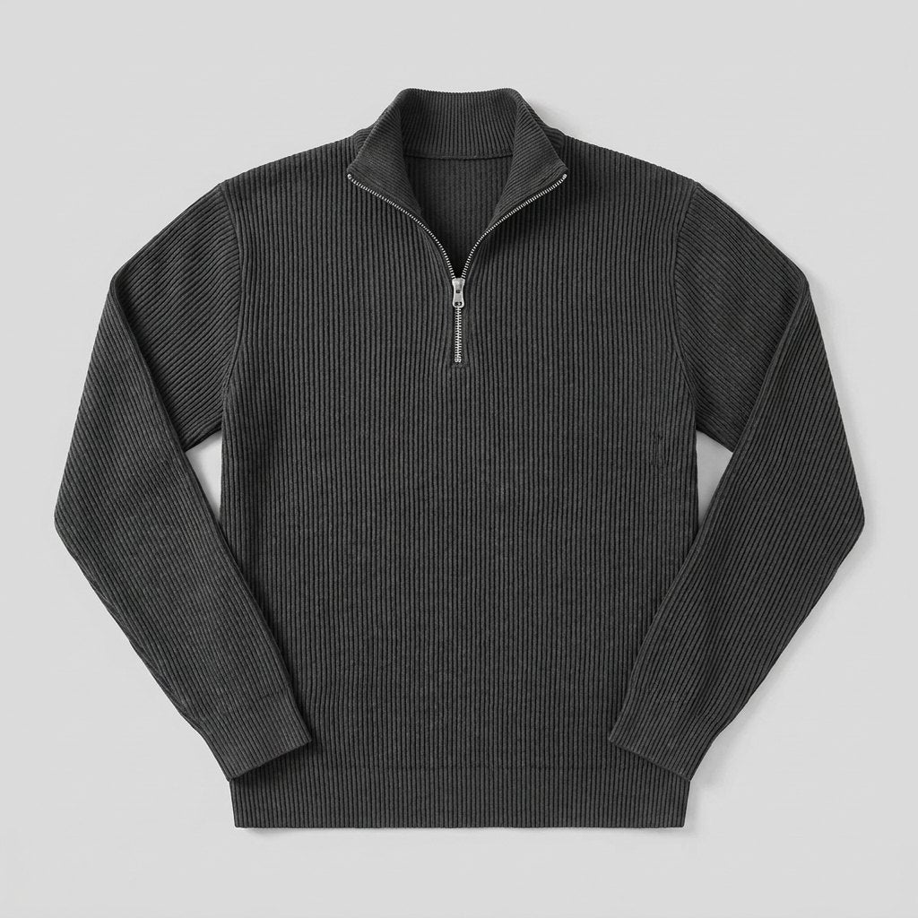 Aero | Men's Half-Zip Knit Sweater