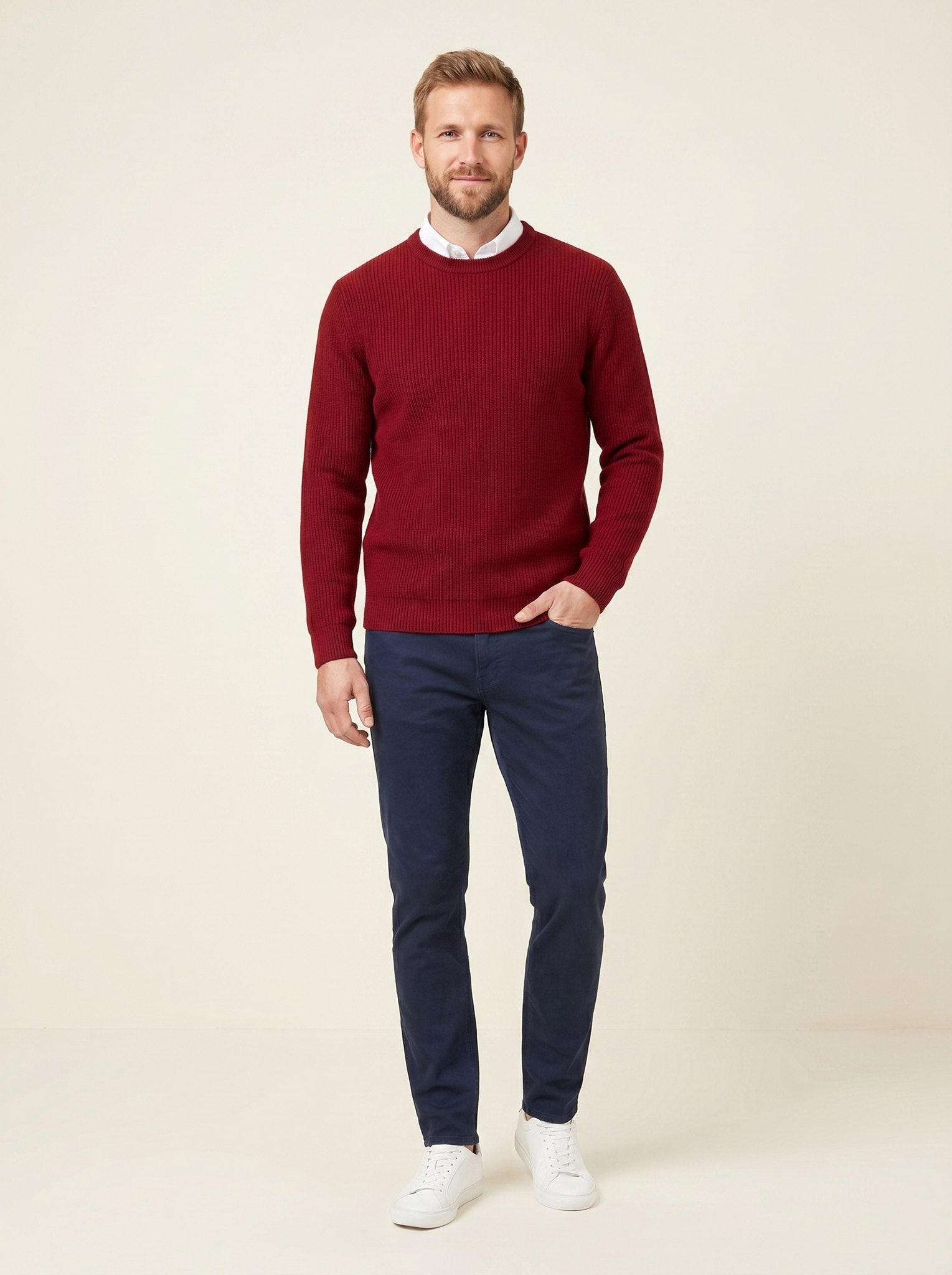 Alessio | Men's Premium Slim Fit Knit Sweater